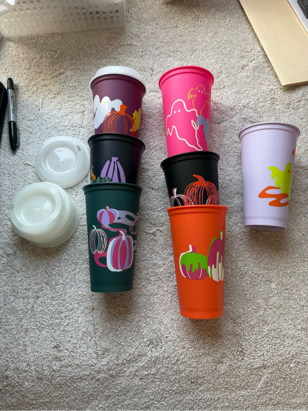 Starbucks fall hot cups new